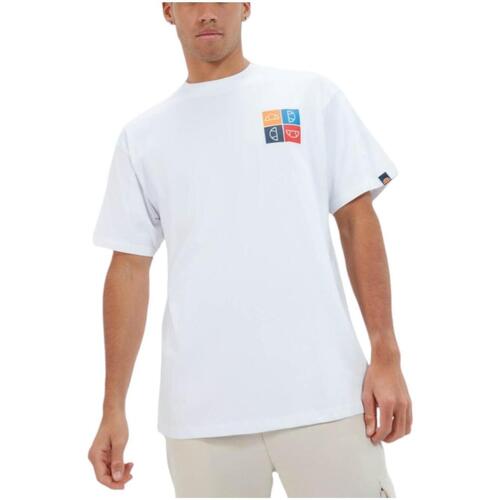 textil Hombre Camisetas manga corta Ellesse SHR17641 Blanco