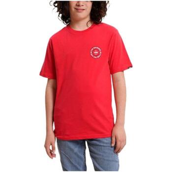 textil Niño Camisetas manga corta Vans VN00086F0PZ1 Rojo