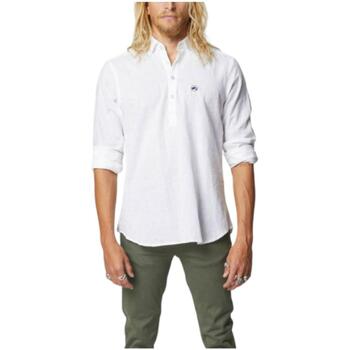 textil Hombre Camisas manga larga Altonadock 123275020207 Blanco