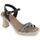 Zapatos Mujer Sandalias Porronet 2996-001-109W Negro