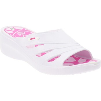 Zapatos Mujer Pantuflas Axa -73685A Blanco