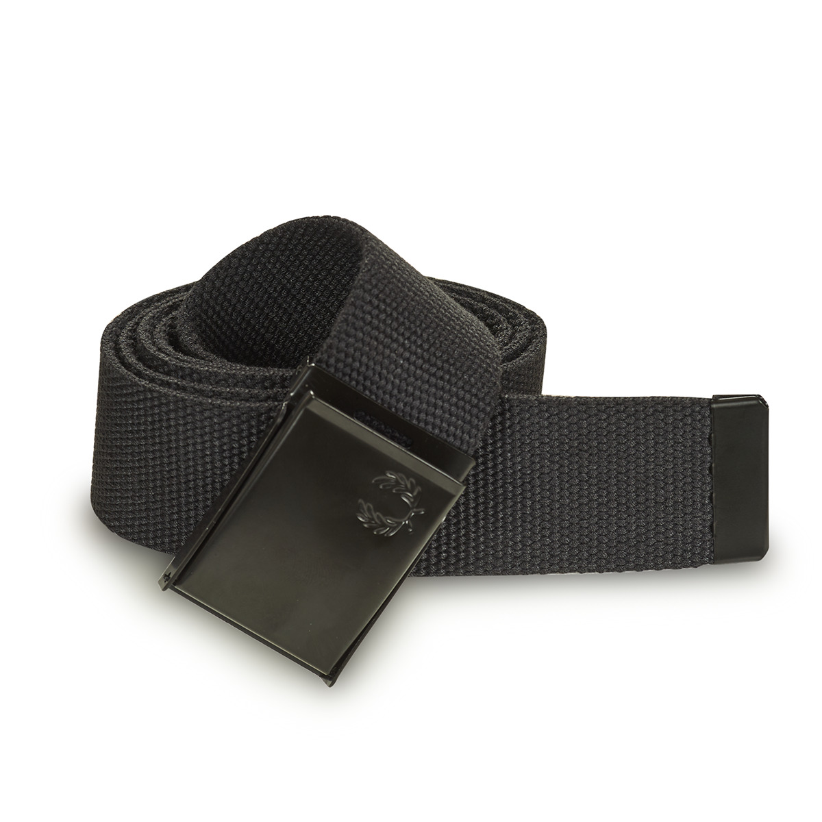 Accesorios textil Cinturones Fred Perry GRAPHIC BRANDED WEBBING BELT Negro