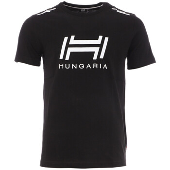 textil Hombre Camisetas manga corta Hungaria  Negro