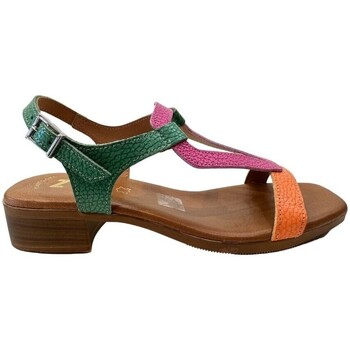 Zapatos Mujer Sandalias Zankos Sandalia de Mujer Piel Comoda 5168 Multicolor