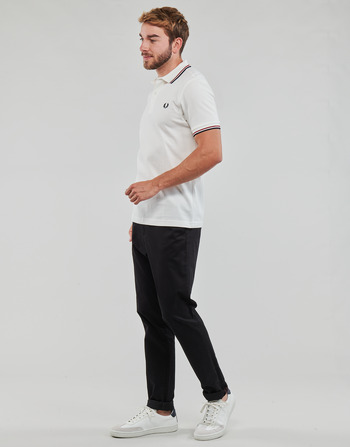 Fred Perry TWIN TIPPED FRED PERRY SHIRT Blanco