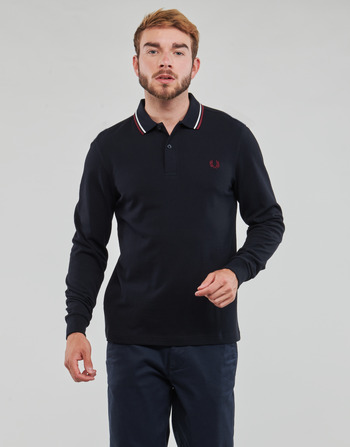 Fred Perry LS TWIN TIPPED SHIRT Marino