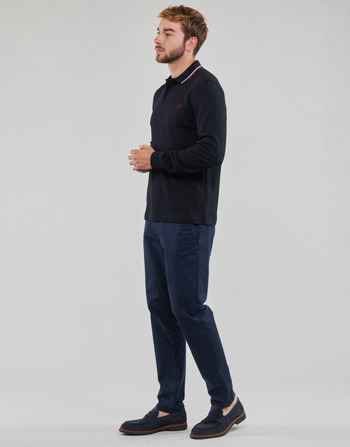 Fred Perry LS TWIN TIPPED SHIRT Marino