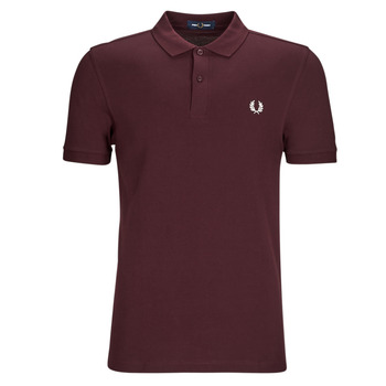 textil Hombre Polos manga corta Fred Perry PLAIN FRED PERRY SHIRT Burdeo