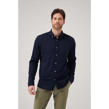 textil Hombre Camisas manga larga Sepiia Casual Medium Non Iron Azul
