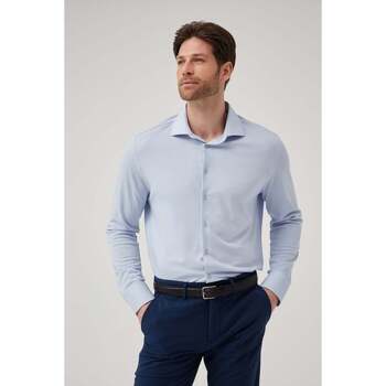 textil Hombre Camisas manga larga Sepiia Formal Regular Non Iron Azul