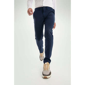 textil Hombre Pantalones chinos Sepiia Groundbreaker Antimanchas Azul Marino