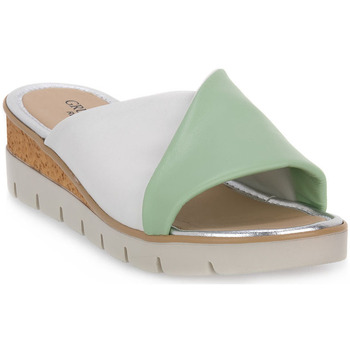 Zapatos Mujer Zuecos (Mules) Grunland MENTA 67PAFO Verde