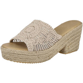 Zapatos Mujer Sandalias L&R Shoes 4437 Beige