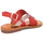 Zapatos Mujer Sandalias Wikers 77156 Rojo