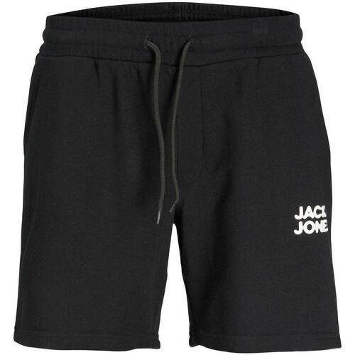 textil Hombre Shorts / Bermudas Jack & Jones JPSTNEWSOFT SWEAT SHORTS BEX SN Negro