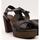 Zapatos Mujer Sandalias Zabba Difference 22183 Oseja Negro Negro