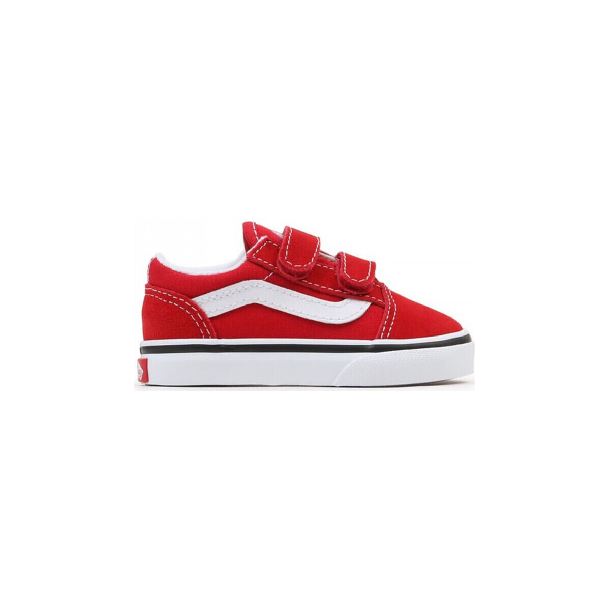 Zapatos Niños Zapatos de skate Vans Old skool v Rojo