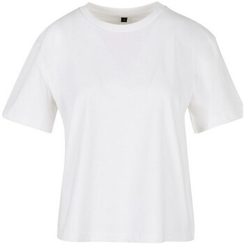 textil Mujer Camisetas manga larga Build Your Brand RW8940 Blanco