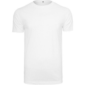 textil Hombre Camisetas manga larga Build Your Brand RW8943 Blanco