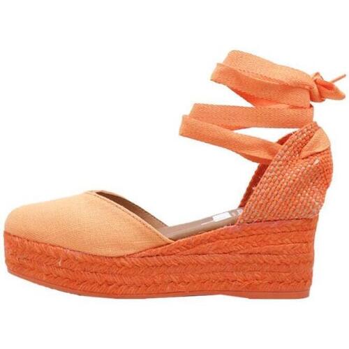Zapatos Mujer Alpargatas Viguera 2073 Naranja