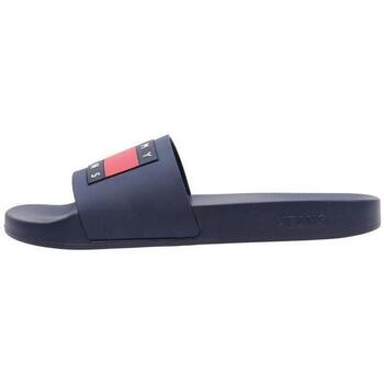 Zapatos Hombre Chanclas Tommy Hilfiger TOMMY JEANS POOL SLIDE ESS Marino