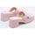 Zapatos Mujer Zuecos (Mules) Wonders D-1004 Rosa