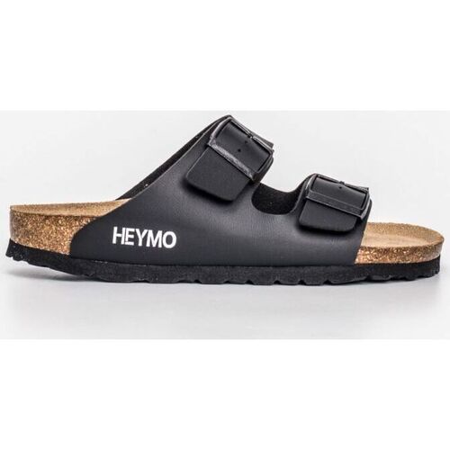 Zapatos Hombre Sandalias Heymo 22033002 Negro