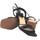 Zapatos Mujer Multideporte Isteria Sandalia señora   23032 negro Plata