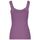 textil Mujer Camisetas sin mangas E9 Camiseta Caroline Mujer Light Malva Violeta