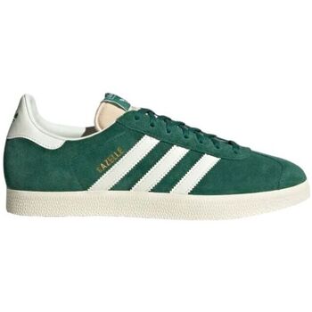 Zapatos Deportivas Moda adidas Originals Zapatillas Gazelle Dark Green/Off White/Cream White Verde