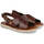 Zapatos Hombre Sandalias Vivant ALSA-231200 Marrón