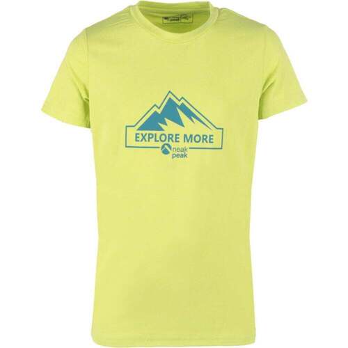 textil Niños Camisas manga corta Neak Peak ALMOS BSF Verde
