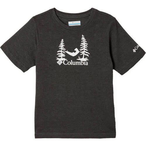 textil Niños Camisas manga corta Columbia Valley Creek Short Sleeve Graphic Shirt Negro