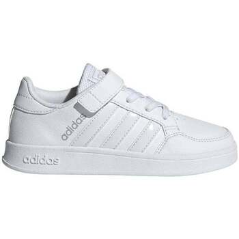 Zapatos Niños Deportivas Moda adidas Originals BREAKNET C Blanco