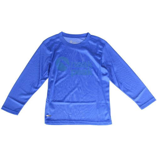 textil Niños Camisas manga corta Neak Peak K-T-CARLIBE  SHINY BLUE Azul