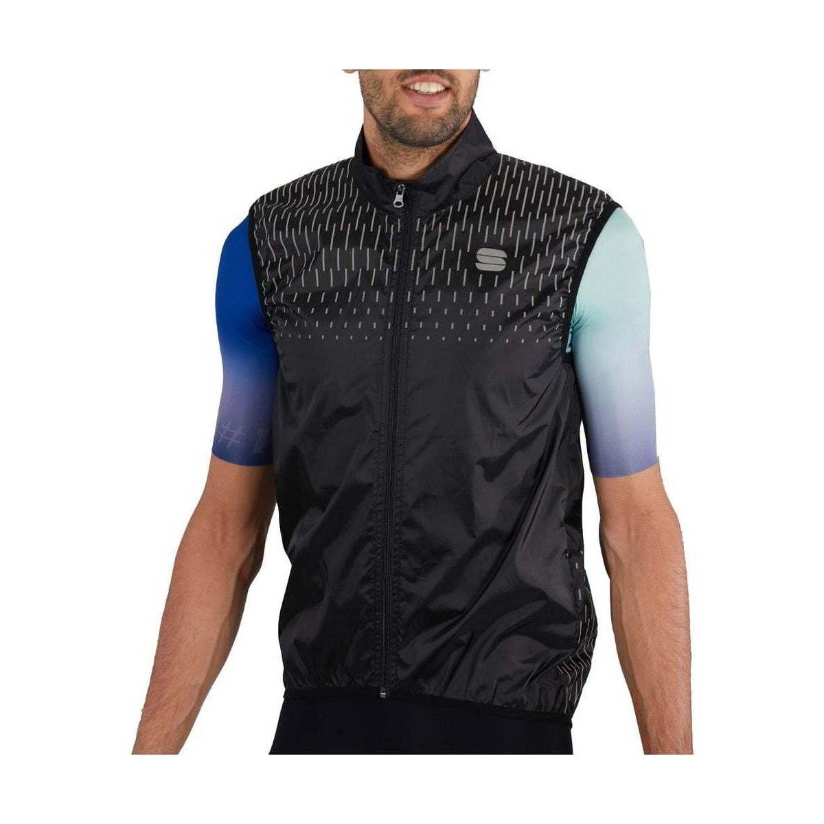 textil Jerséis Sportful REFLEX VEST Negro