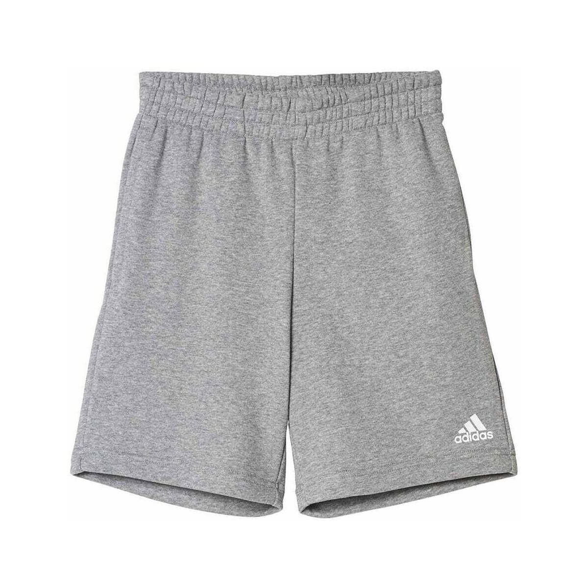 textil Niños Shorts / Bermudas adidas Originals YB LOGO SHORT Gris