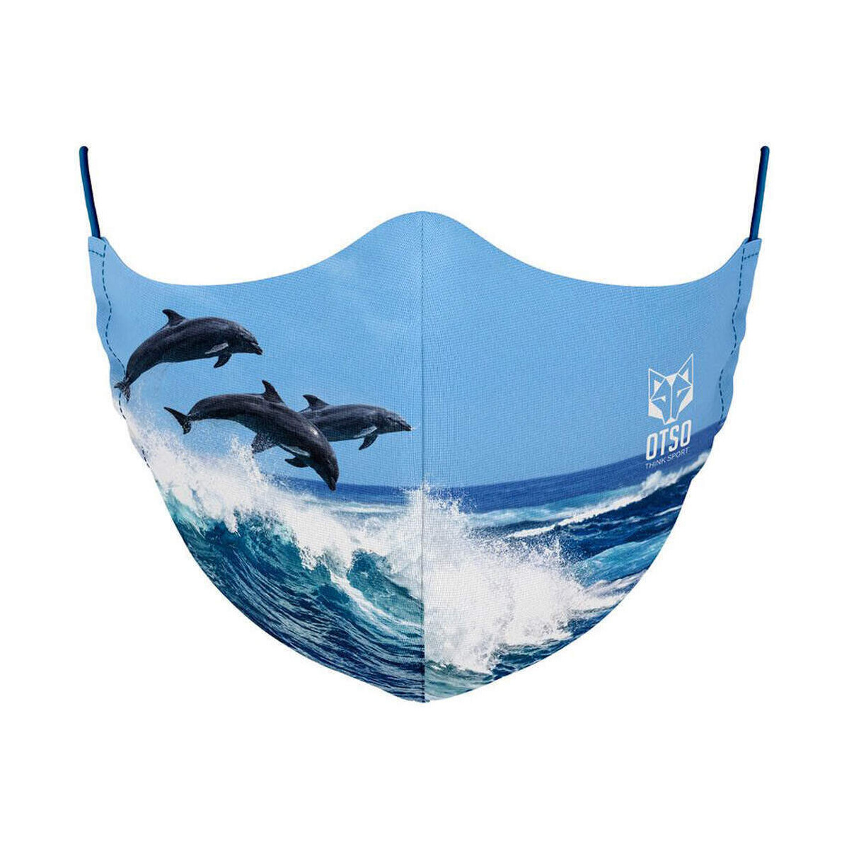 Accesorios textil Mascarilla Otso Mask Animals Dolphins Multicolor