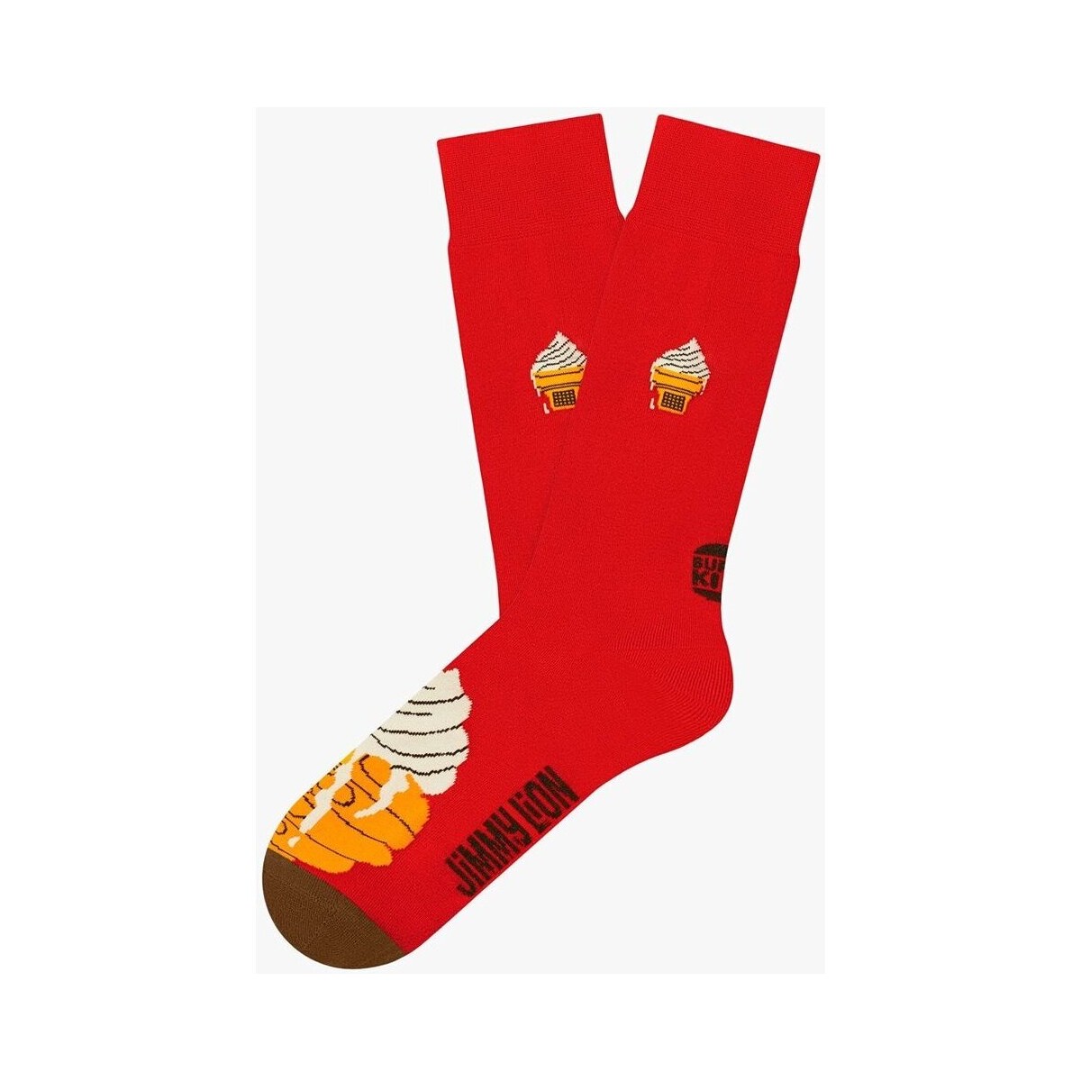 Accesorios Calcetines Jimmy Lion Calcetines  Burger King Sandy Rojo