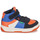 Zapatos Niños Zapatillas altas Kickers KICKALIEN Marino / Azul / Naranja