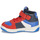 Zapatos Niños Zapatillas altas Kickers KICKALIEN Rojo / Marino / Azul