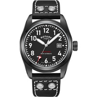 Relojes & Joyas Hombre Relojes analógicos Rotary GS05474/19, Automatic, 42mm, 10ATM Negro