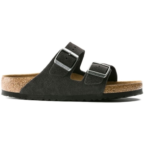 Zapatos Hombre Alpargatas Birkenstock Arizona 0552321 Regular - Velvet Grey Gris