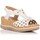 Zapatos Mujer Sandalias Pitillos 5020 Blanco