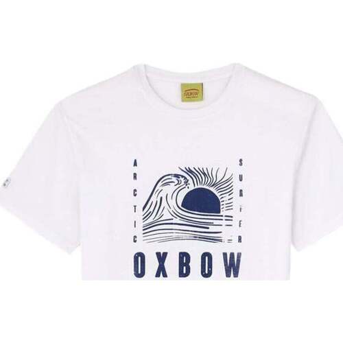 textil Hombre Polos manga corta Oxbow O2TOCHEM tee shirt Blanco