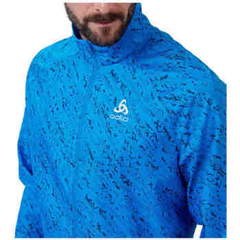 Odlo Jacket ESSENTIAL LIGHT PRINT Azul
