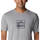 textil Hombre Camisas manga corta Columbia Tech Trail Front Graphic SS Tee Gris
