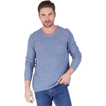 textil Hombre Sudaderas Bench LOOSE KNITTED C NECK Azul
