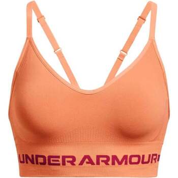 textil Mujer Sudaderas Under Armour UA Seamless Low Long Bra Naranja