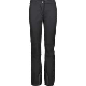 textil Mujer Pantalones de chándal Cmp WOMAN PANT WITH INNER GAITER Negro